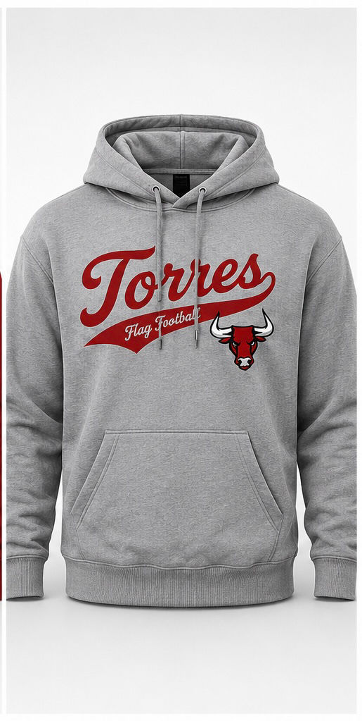 Torres Flag Football Script Hoodie