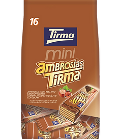 TIRMA AMBROSIA MINI MILK CHOCOLATE AND HAZELNUT (16 UNITS X 13.5GM) BAG 10_216GM.png