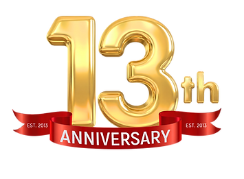 13th Anniversary Logo Mark