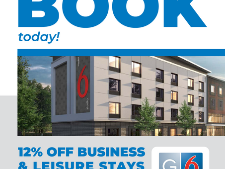 Book Your Next G6 Hotel Stay with Your Knight Employee Discount!