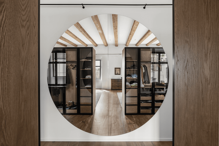 ASCENT - buto interjeras, miegamasis, drabužinė. YCL studio