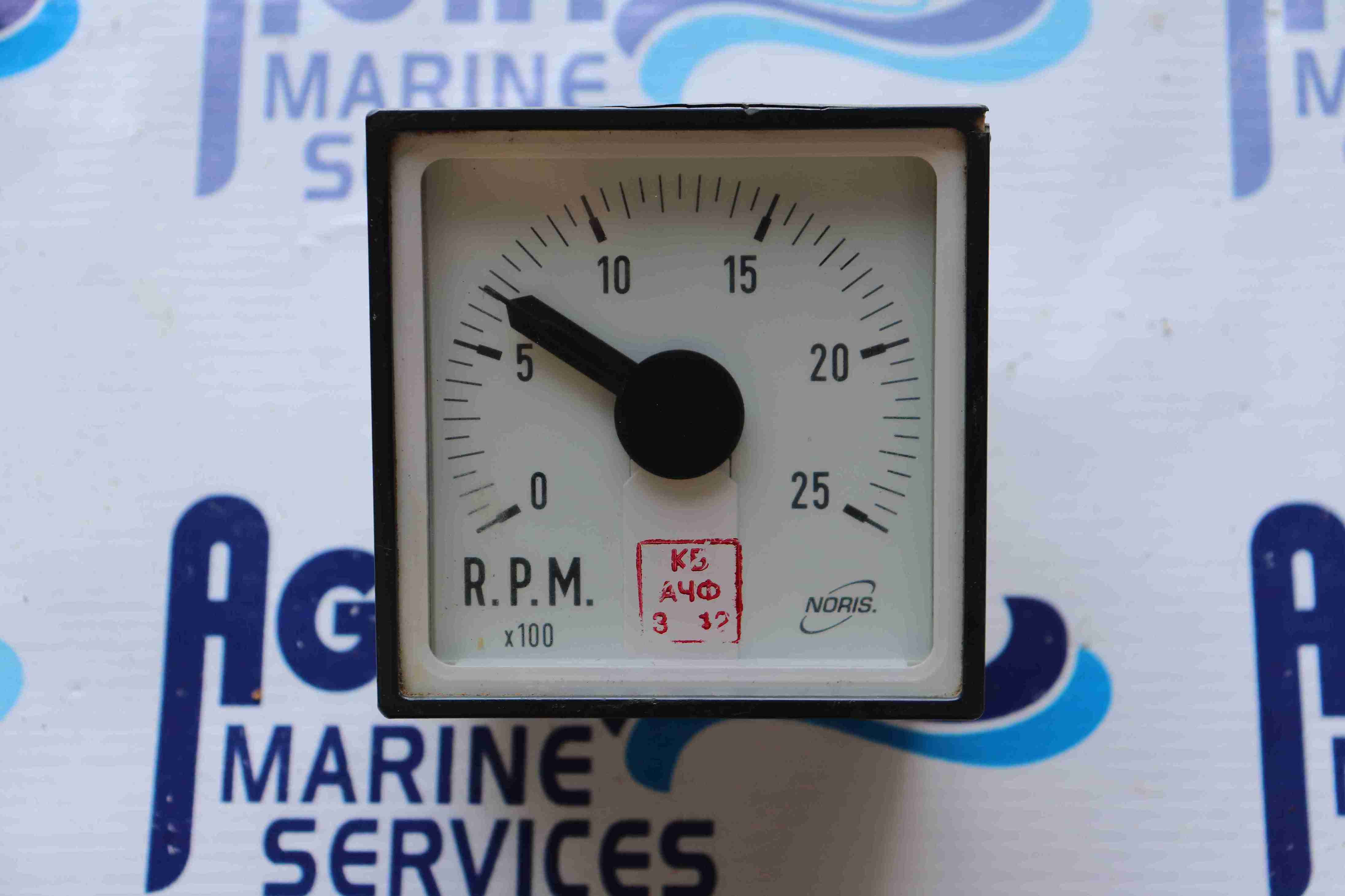 NORIS NW96-F-#0001 RPM METER