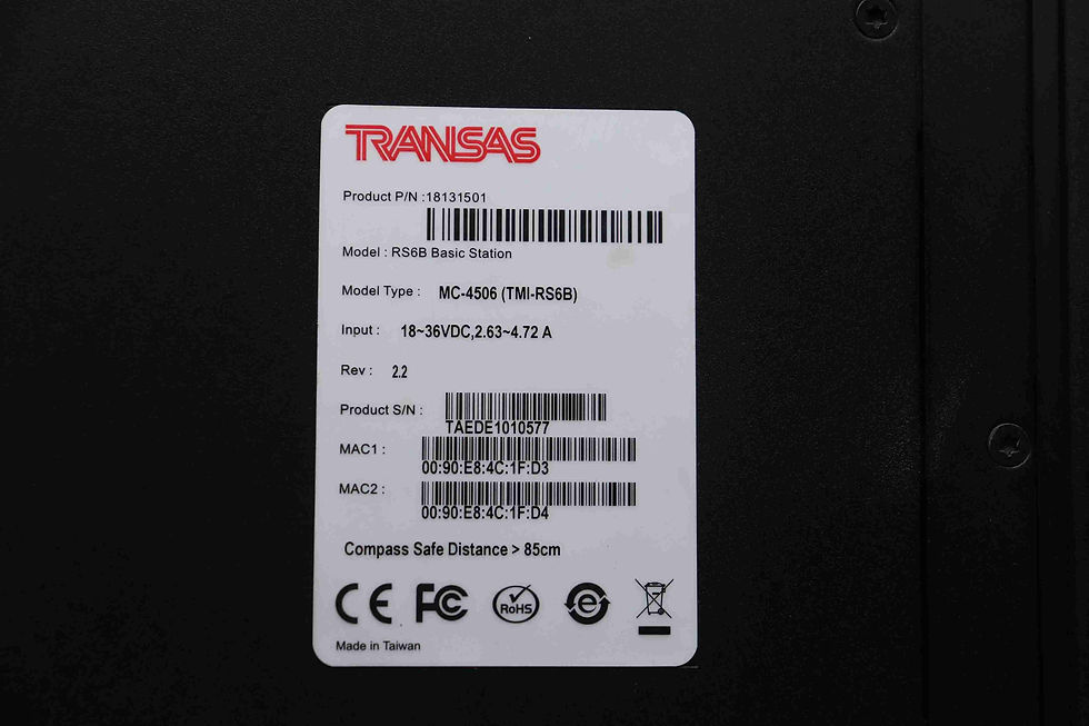 Thumbnail: TRANSAS MC-4506 RS6B BASIC STATION NAVIGATION