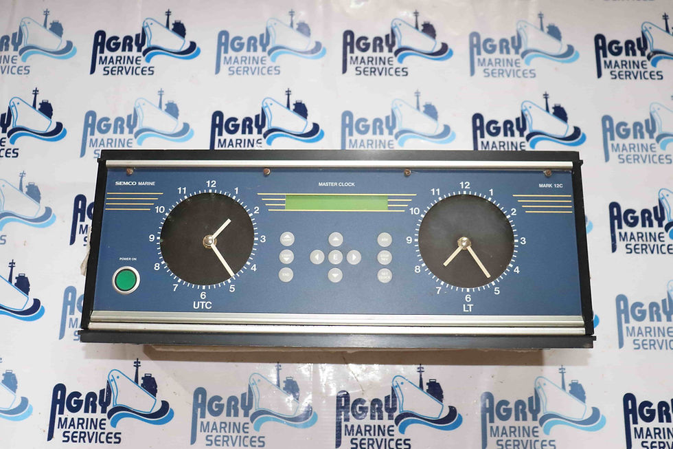 Thumbnail: SEMCO MARINE MASTER CLOCK MODEL: MARK 12C