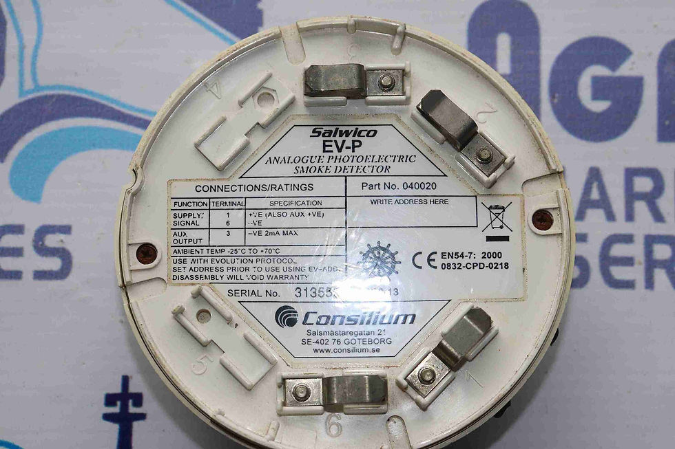 Thumbnail: CONSILLIUM SALWICO EV-P APSD OPTICAL SMOKE DETECTOR P/N: 040020