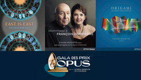 Trois nominations pour les Prix OPUS!
