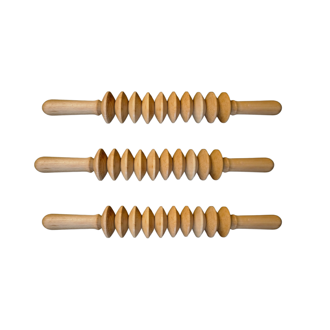 Wood roller massage 