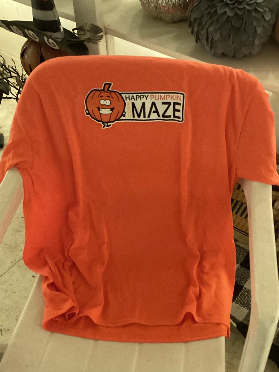 Happy pumpkin corn maze adult Tee