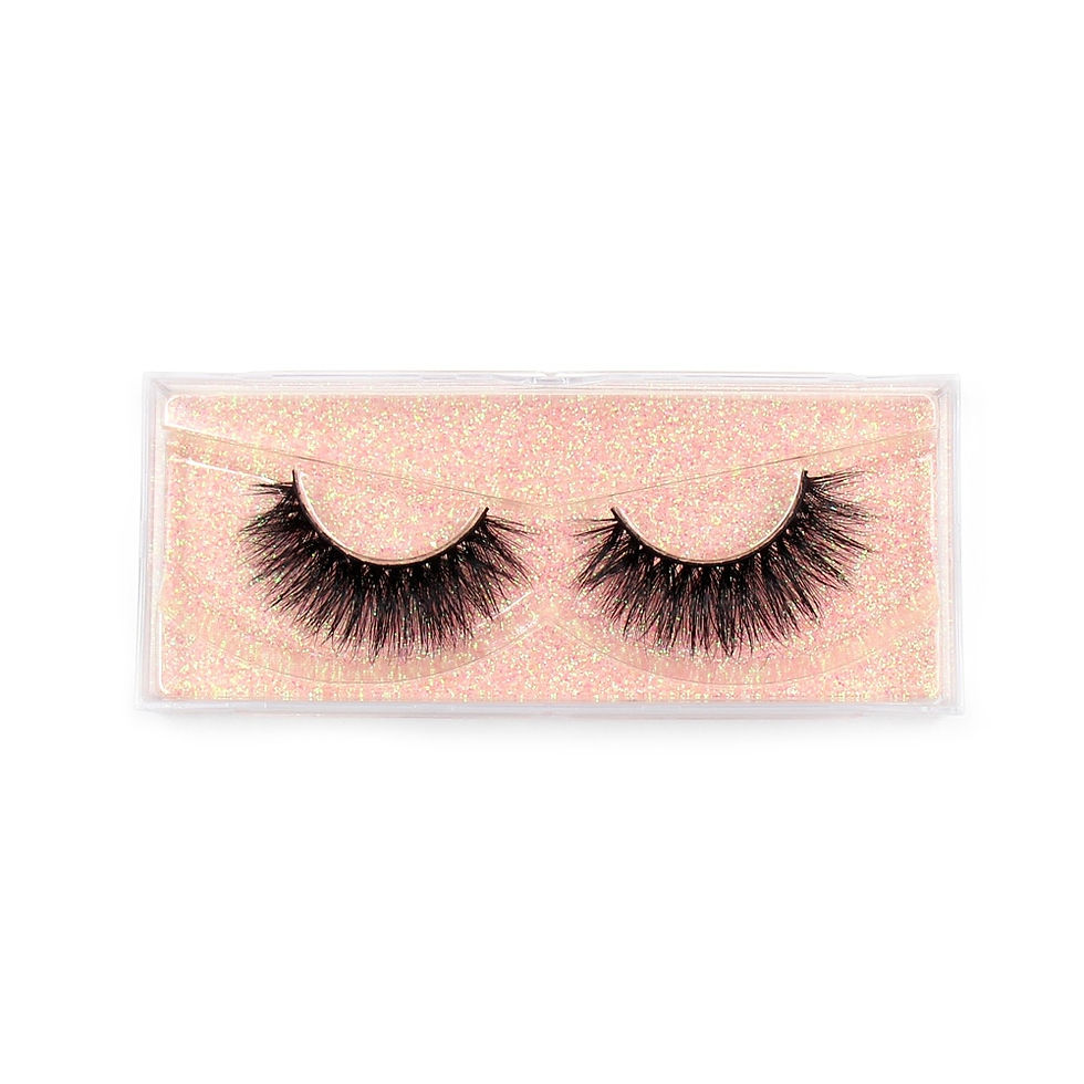 Thumbnail: LEHUAMAO Fluffy Mink Lashes Short Wispy Natural Eyelashes  Makeup False Lashes