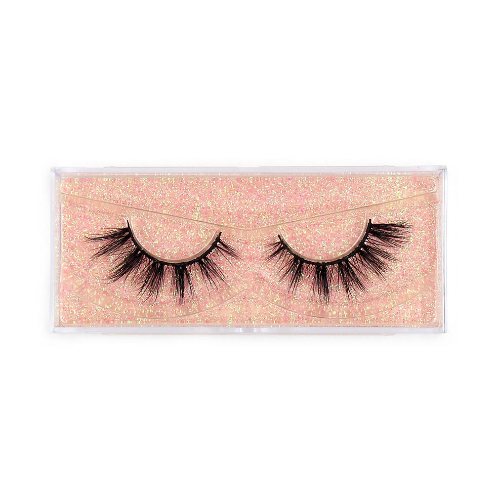 Thumbnail: LEHUAMAO Fluffy Mink Lashes Short Wispy Natural Eyelashes  Makeup False Lashes