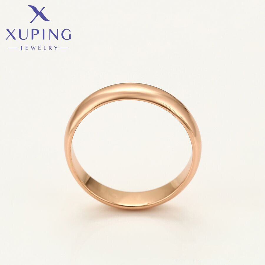 Thumbnail: Xuping Jewelry Fashion Elegant Rose Gold Plated Exquisite Ring  Day Gift 