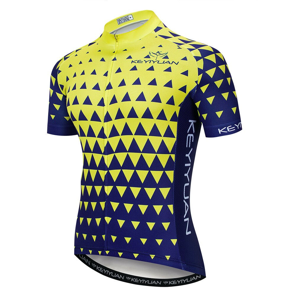 Keyiyuan Spring Summer Quick-Drying Bicycle Equipment Short-Sleeved Shirt