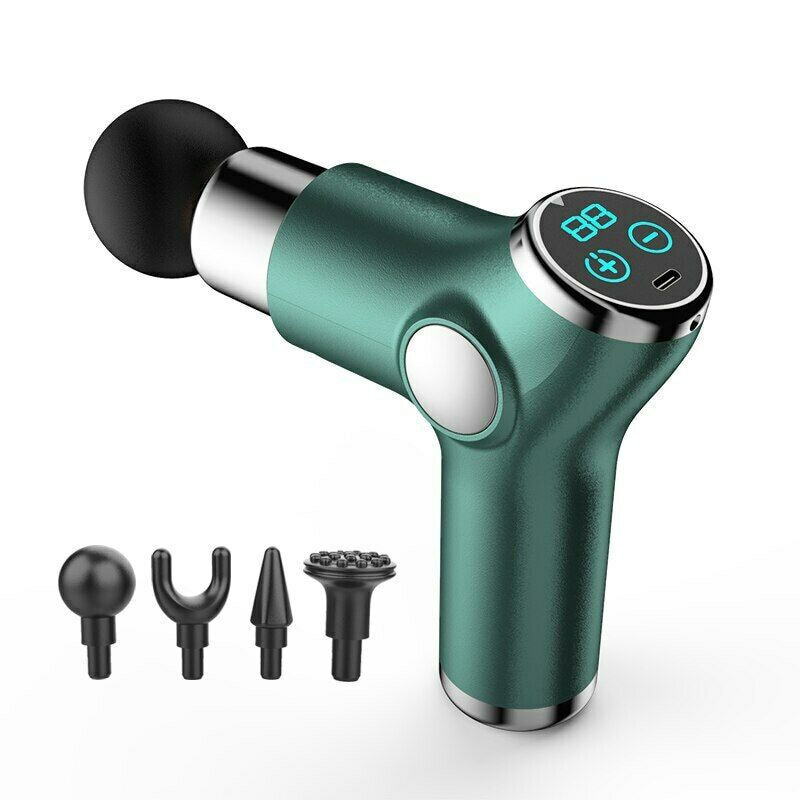 Thumbnail: Portable Mini Electric Deep Tissue Percussion Massager Gun For Muscle Relief