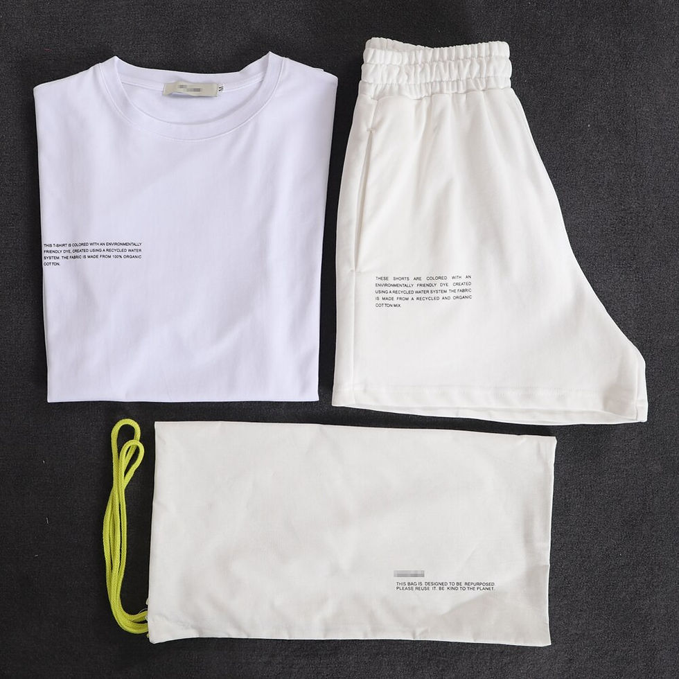 Thumbnail: Summer Tracksuits Womens Two Peices Set Leisure Outfits 100% Cotton 