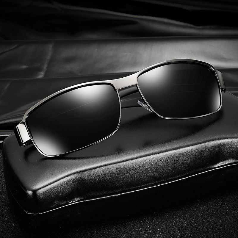 Thumbnail: Luxury Men Polarized Sunglasses Men Driving Designer Sun Glasses Shades