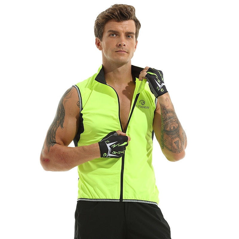 Thumbnail: X-TIGER Cycling Jacket Windproof MTB Bike Jacket Vest Outdoor Cycling 