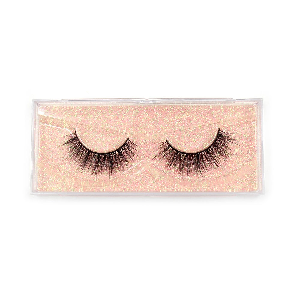 Thumbnail: LEHUAMAO Fluffy Mink Lashes Short Wispy Natural Eyelashes  Makeup False Lashes