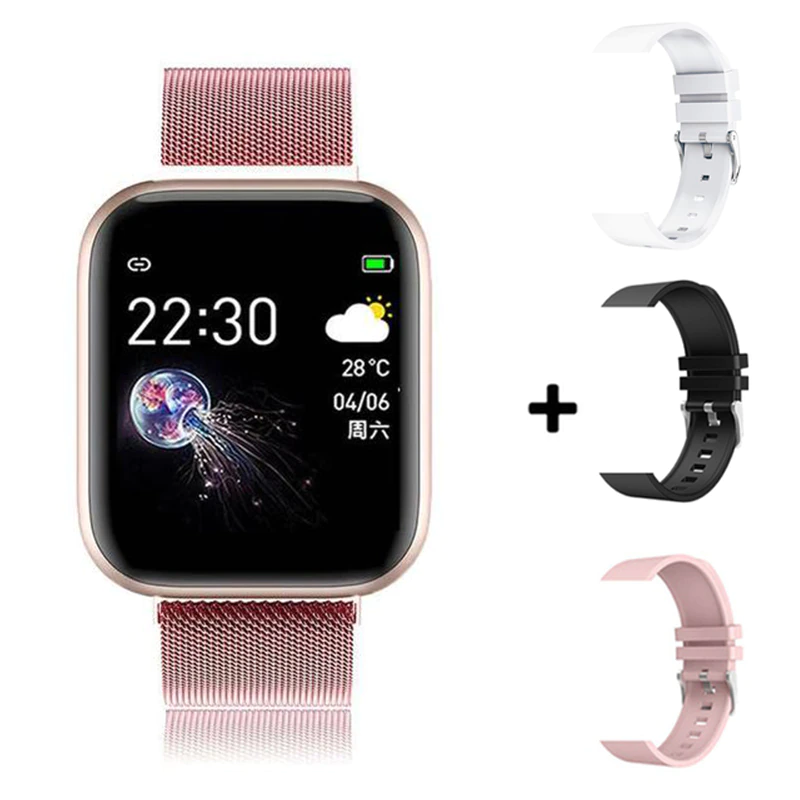 Thumbnail: I5 Smartwatch Women Men Fitness Tracker Android IOS Smart Watch PK IWO P80