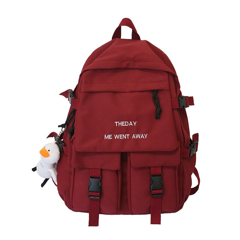 Thumbnail: EnoPella Waterproof Men Backpack Nylon Business Travel Black Rucksack Mochila