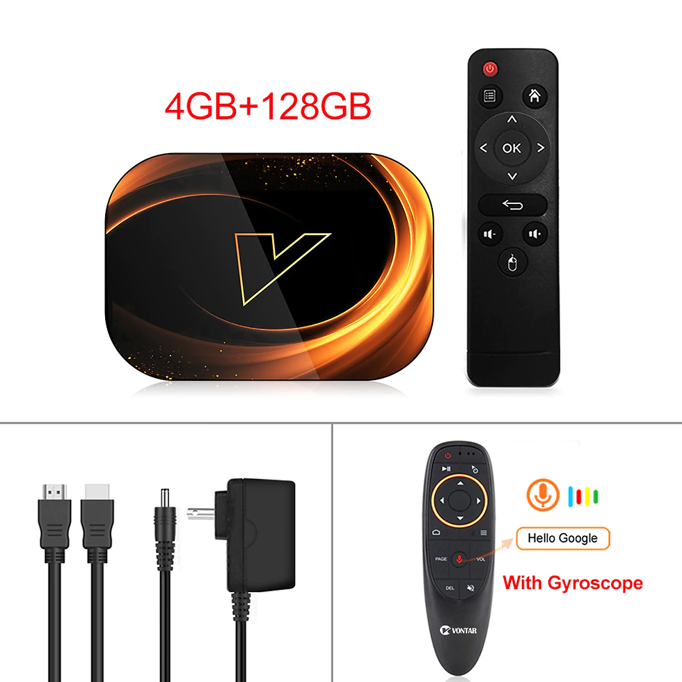 Thumbnail: VONTAR X3 4GB  8K Android 9 Smart TVBOX 9.0 Amlogic  Wifi Set Top Box