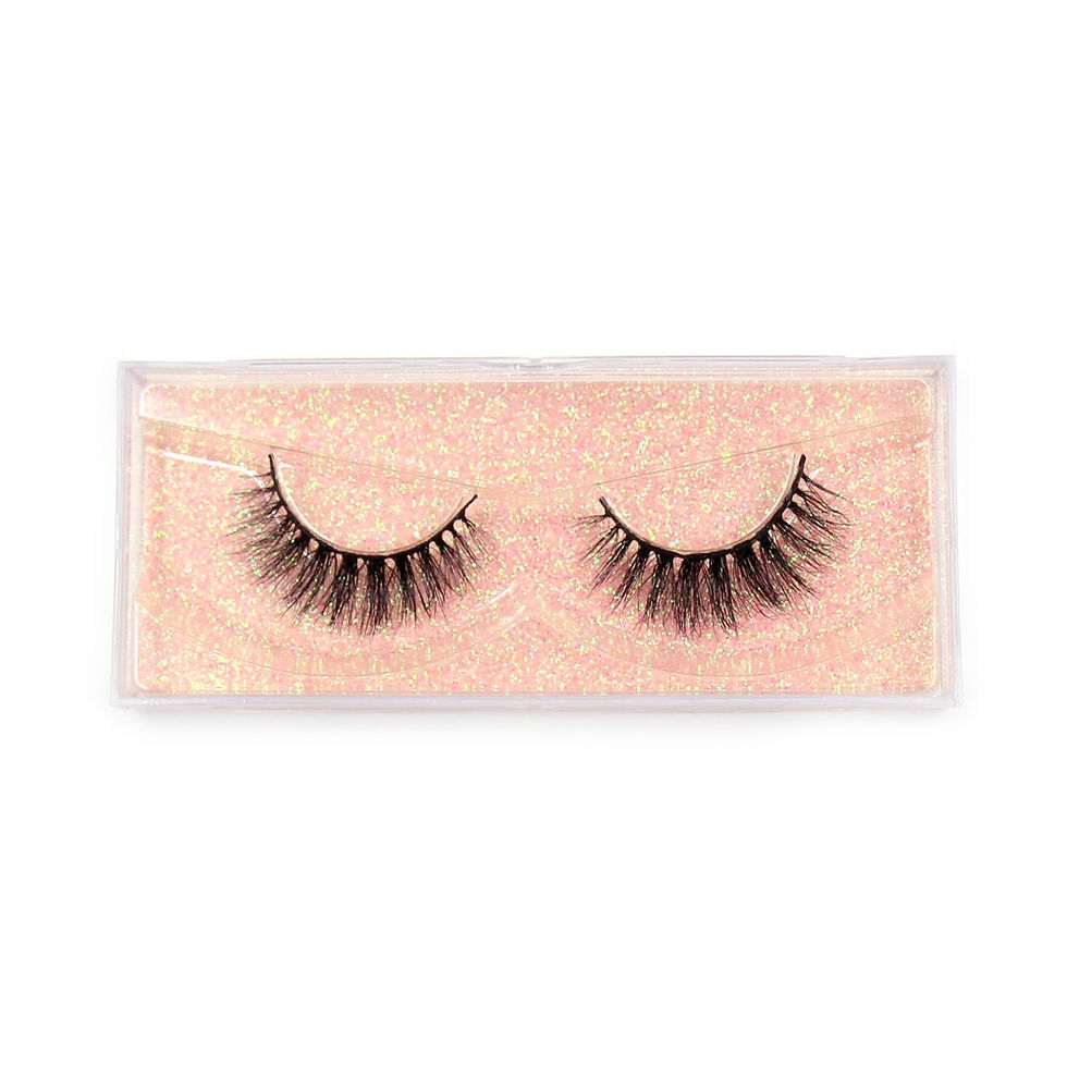 Thumbnail: LEHUAMAO Fluffy Mink Lashes Short Wispy Natural Eyelashes  Makeup False Lashes
