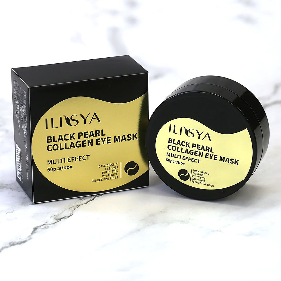 Thumbnail: Collagen Gold Eye Mask Seaweed Original Liquid Black Pearl Remove Dark Circles