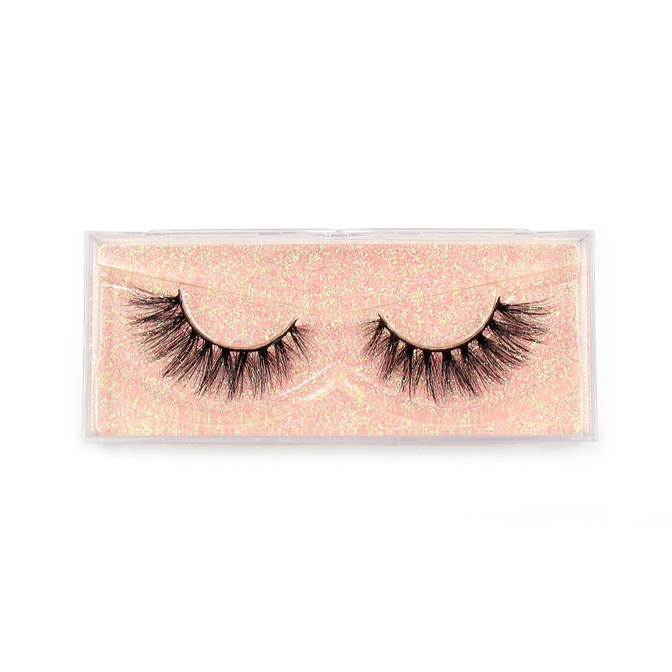 Thumbnail: LEHUAMAO Fluffy Mink Lashes Short Wispy Natural Eyelashes  Makeup False Lashes