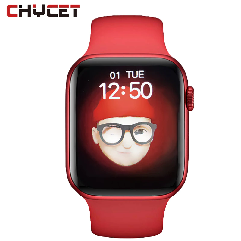 Thumbnail: IWO Smart Watch Men Women T500 Pro Heart Rate Fitness Tracker For Android IOS
