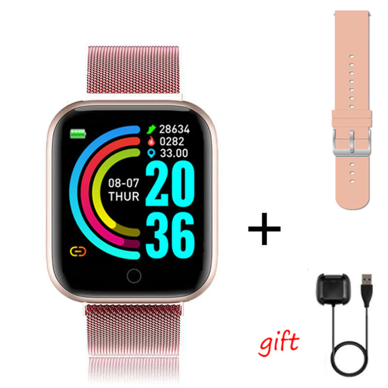 Thumbnail: I5 Smartwatch Women Men Fitness Tracker Android IOS Smart Watch PK IWO P80