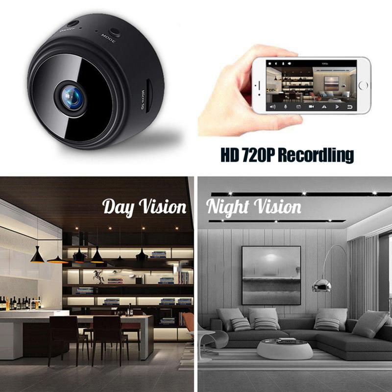 Thumbnail: Mini Camera Security Protection Wireless Monitoring Motion Detection Camera