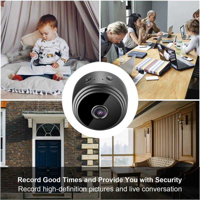 Thumbnail: Mini Camera Security Protection Wireless Monitoring Motion Detection Camera