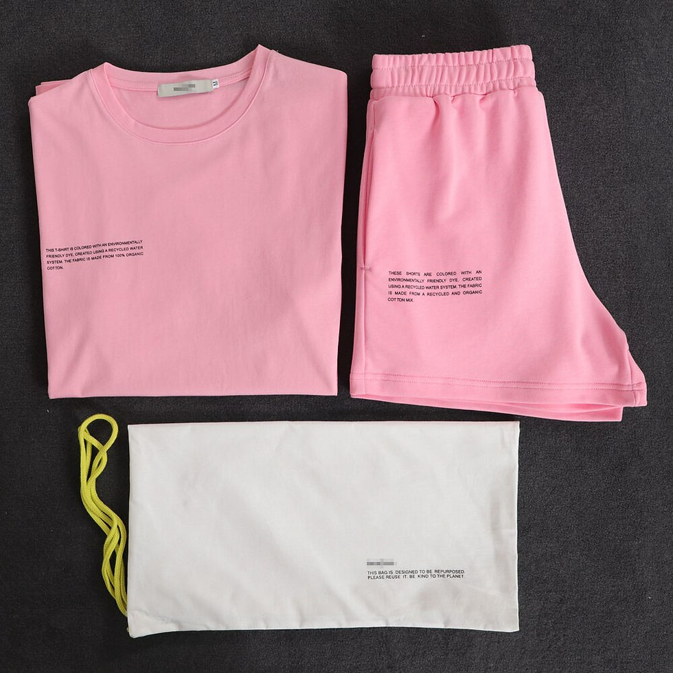 Thumbnail: Summer Tracksuits Womens Two Peices Set Leisure Outfits 100% Cotton 
