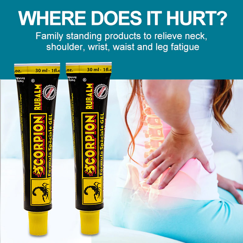 Thumbnail: Scorpion Ointment Powerful Efficient Relief Muscle Pain Headache Neuralgia