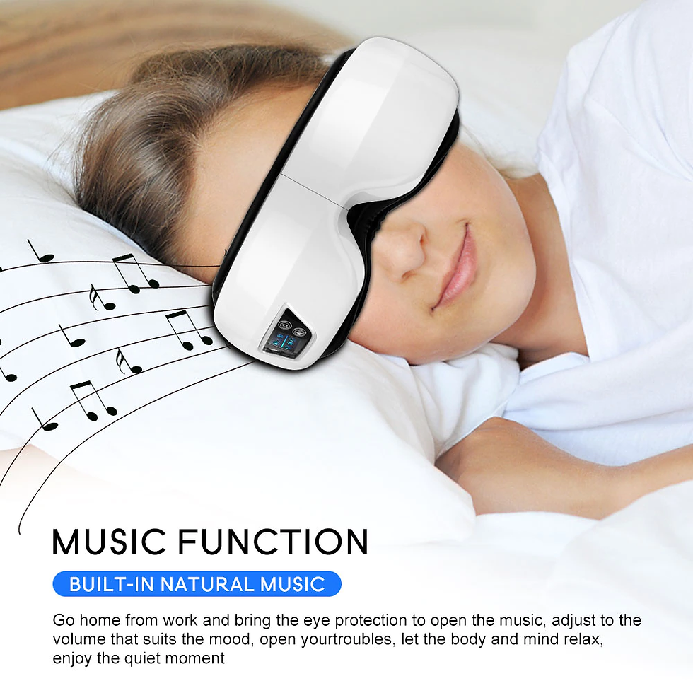 Thumbnail: Eye Massager 6D Smart Airbag Vibration Eye Care Instrument Bluetooth