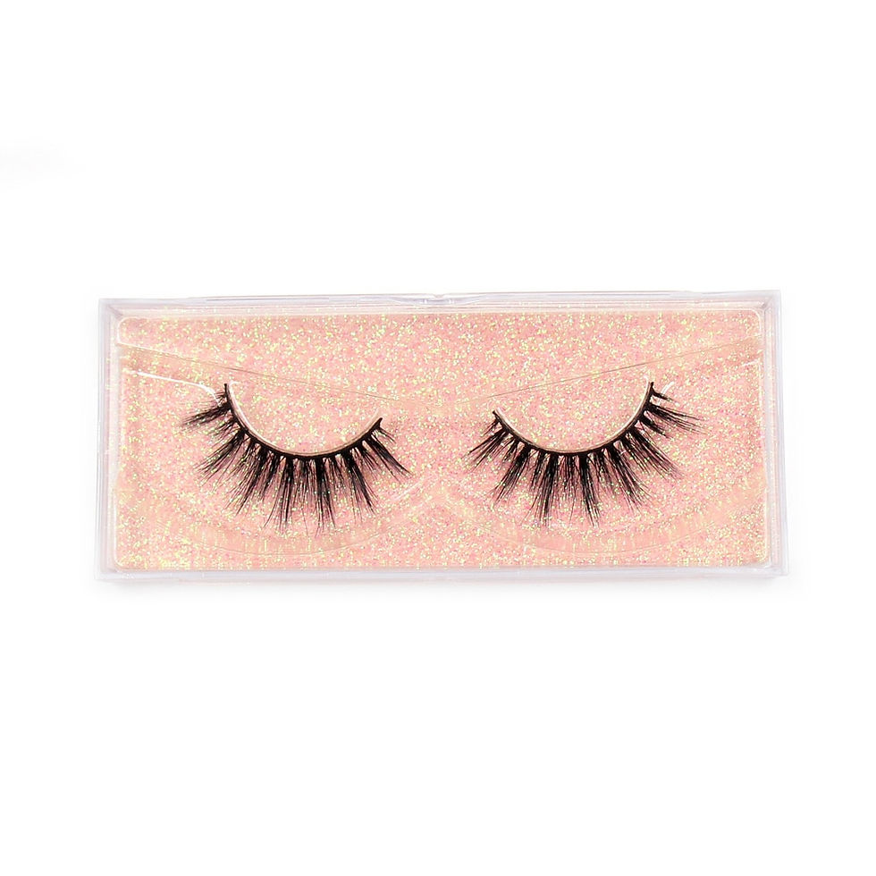 Thumbnail: LEHUAMAO Fluffy Mink Lashes Short Wispy Natural Eyelashes  Makeup False Lashes