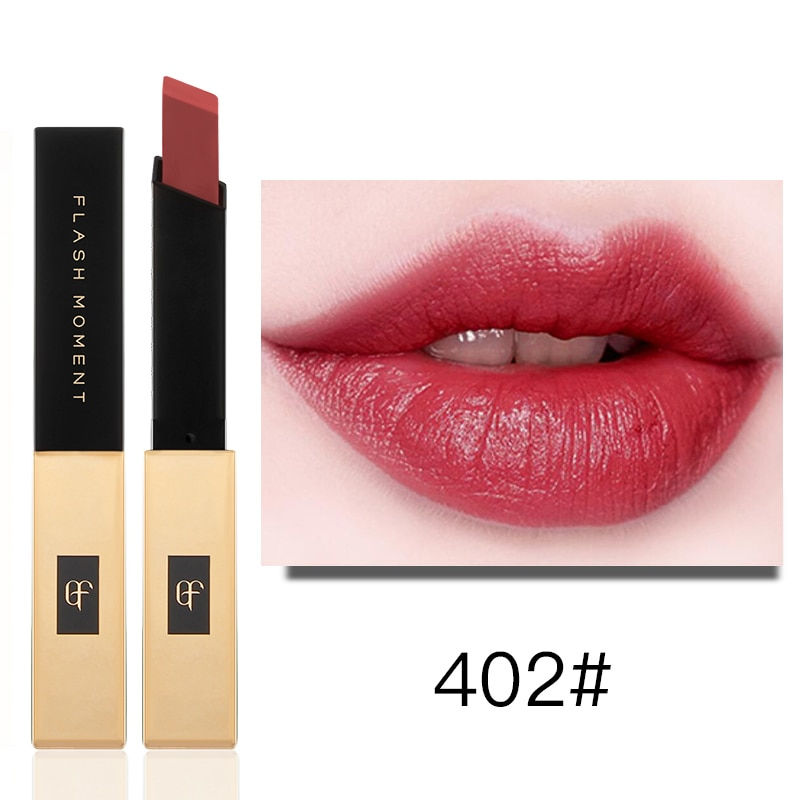 Thumbnail: Pudaier Luxury Velvet Matte Lipstick for Lip Square Small Gold Bars Gloss Red