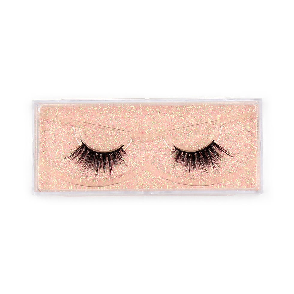Thumbnail: LEHUAMAO Fluffy Mink Lashes Short Wispy Natural Eyelashes  Makeup False Lashes