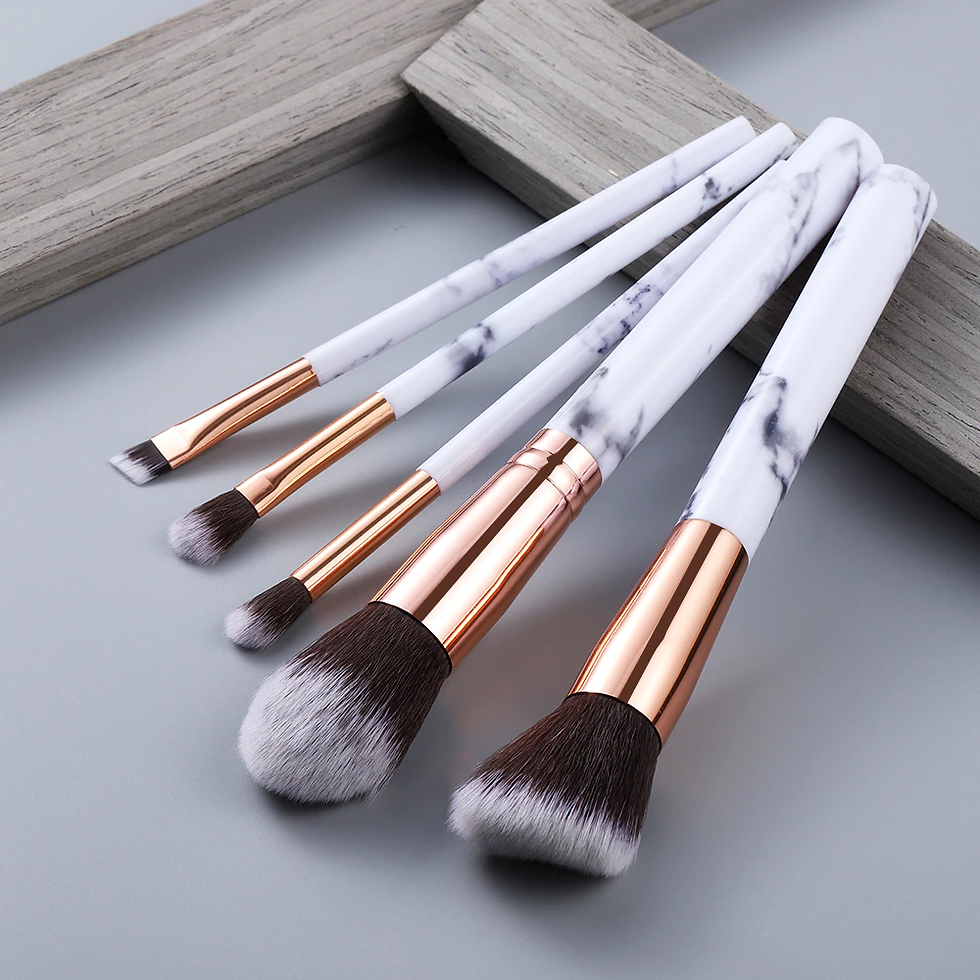 Thumbnail: FLD 5/15Pcs Makeup Brushes Set Eye Shadow Foundation Blush Blending 