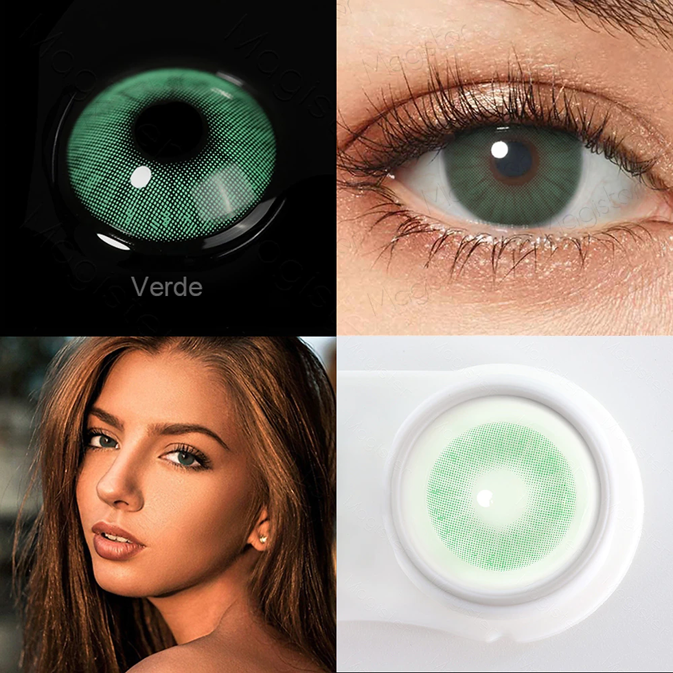 Thumbnail: Natural Color Lens Eyes 2pcs For Eyes Beauty Eye Cosmetic Color Lens Eyes