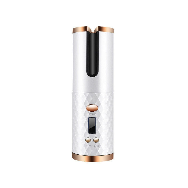 Thumbnail: Rechargeable Automatic Hair Curler Women Ceramic Rotating Curling Wave 