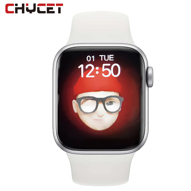 Thumbnail: IWO Smart Watch Men Women T500 Pro Heart Rate Fitness Tracker For Android IOS
