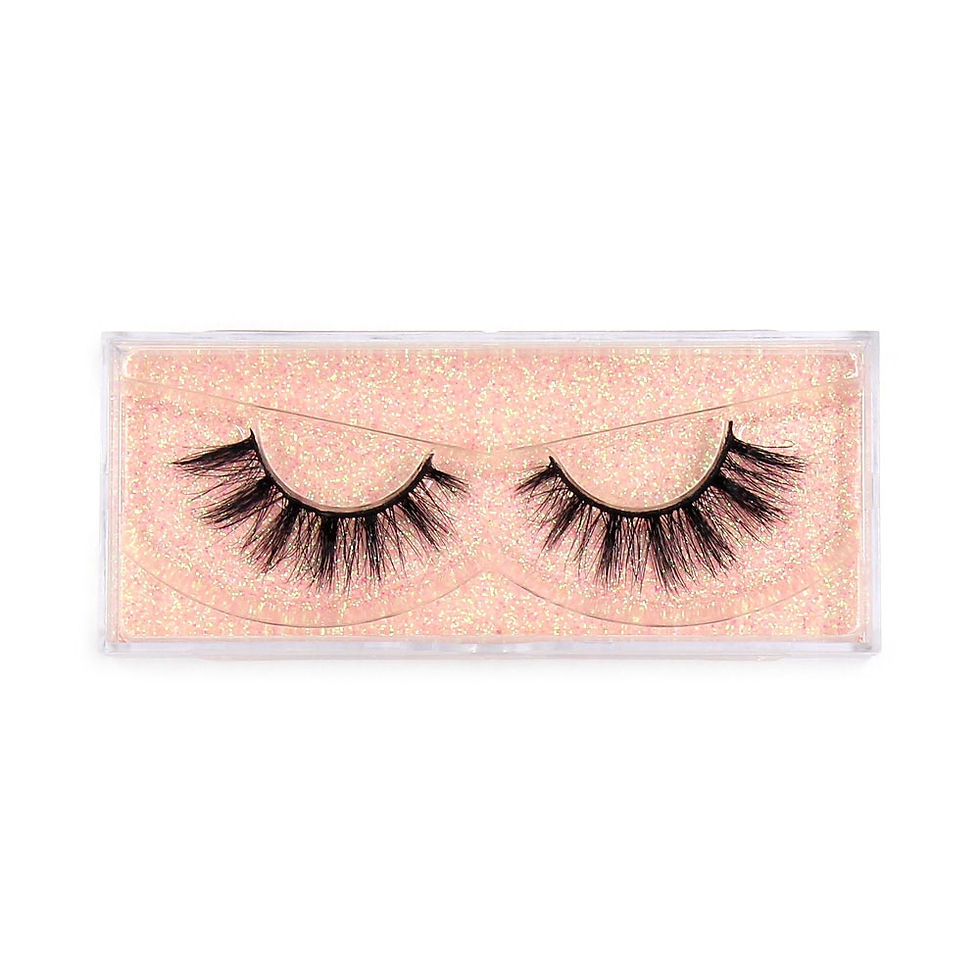 Thumbnail: LEHUAMAO Fluffy Mink Lashes Short Wispy Natural Eyelashes  Makeup False Lashes