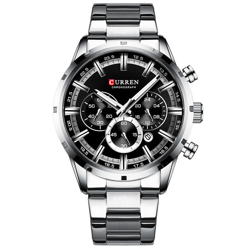 Thumbnail: CURREN Men Watch Luxury Sports Quartz Waterproof Chronograph Relogio Masculino