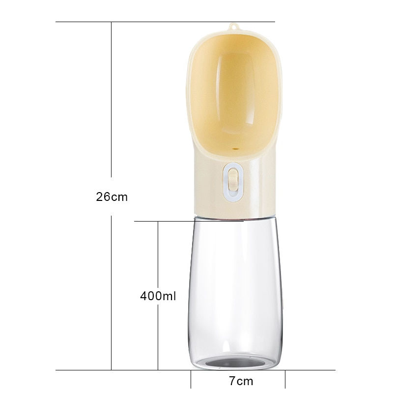 Thumbnail: HOOPET Pet Dog Water Bottle Feeder Portable Water Dog Bowls Water Bowl for Dogs