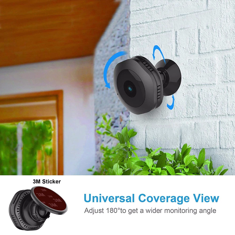 HD WiFi mini Camera with Night Version Remote Control Motion Sensor Cam