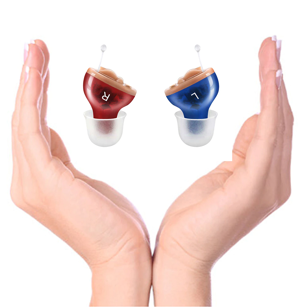Thumbnail: CIC Mini Hearing Aid Digital Hearing Adjustable Tone Sound Amplifier Portable 