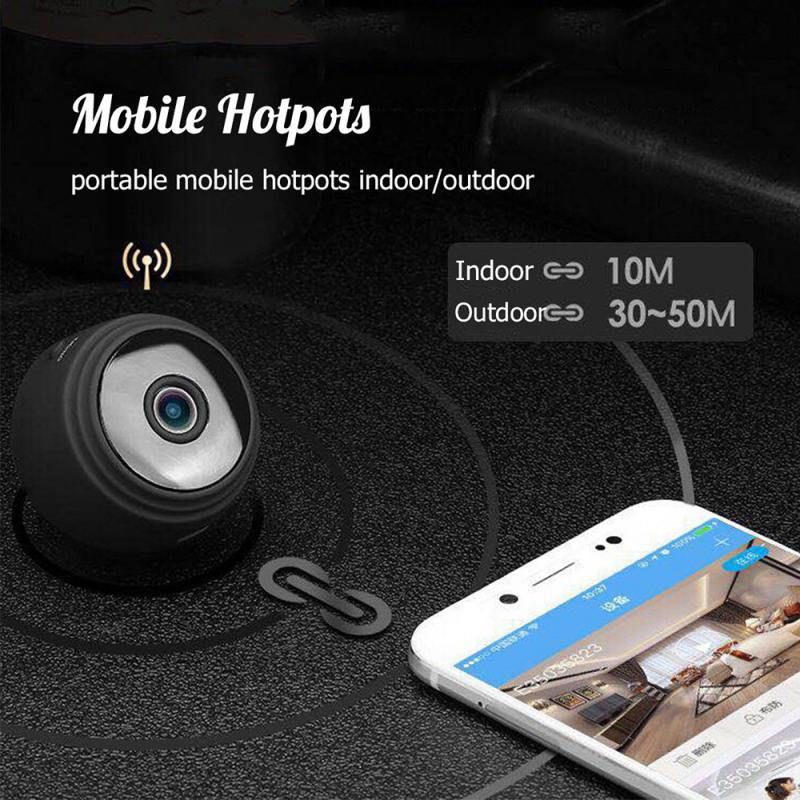 Thumbnail: Mini Camera Security Protection Wireless Monitoring Motion Detection Camera