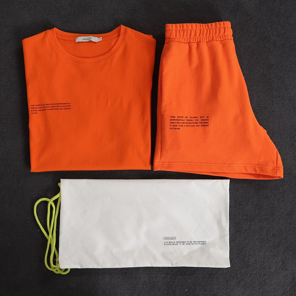 Thumbnail: Summer Tracksuits Womens Two Peices Set Leisure Outfits 100% Cotton 