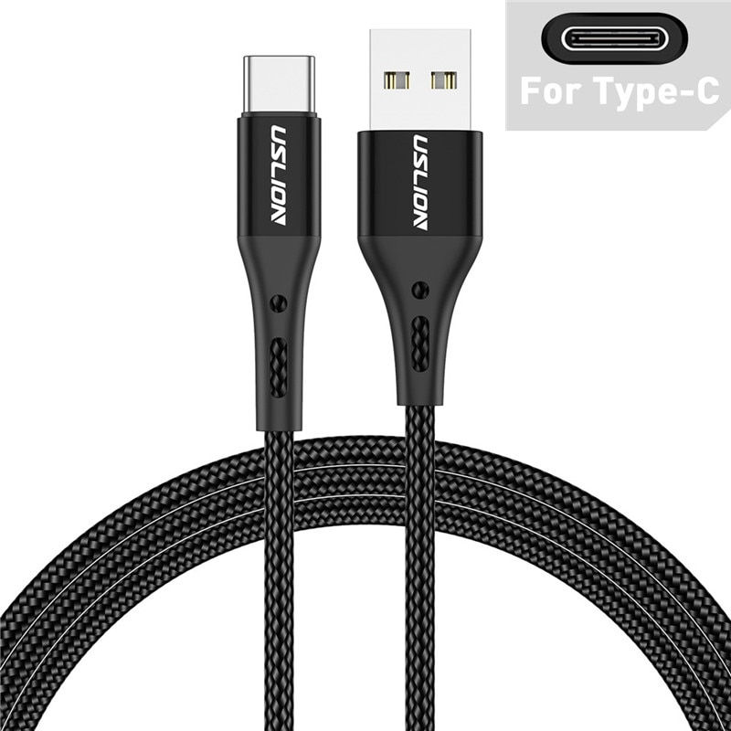 Thumbnail: 3A USB Type C Cable Wire For Samsung S10 S20 Xiaomi mi 11 Mobile Phone 