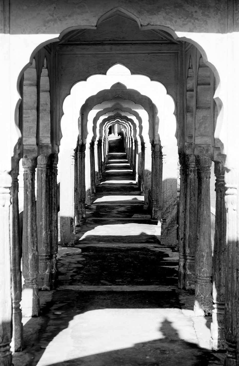 Arch Pendant Lamp by amorphous design lab inspired by archways of forts